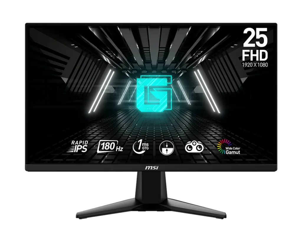 MSI G255F 25" 180Hz FHD IPS Gaming Monitor