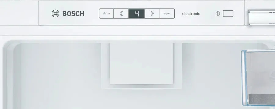 Bosch Serie 6 Digital Built-In Refrigerator, Nofrost, 319 Liter, White - KIR81AF30U