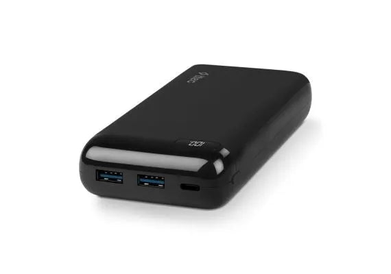 ttec PowerSlim™ Pro PD LCD 20.000mAh Universal Mobile Charger - Black