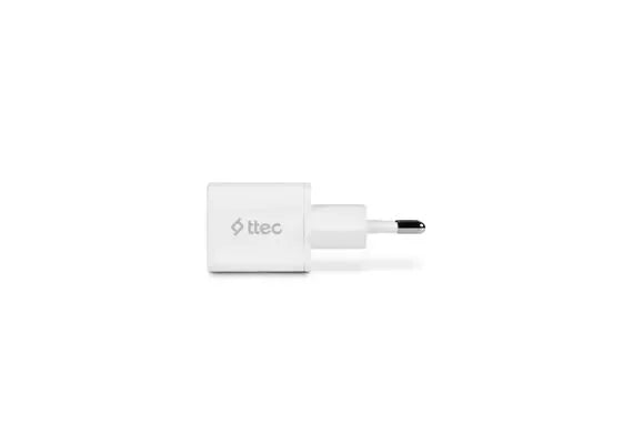 شاحن ttec SmartCharger™ PD USB-C 20W للسفر