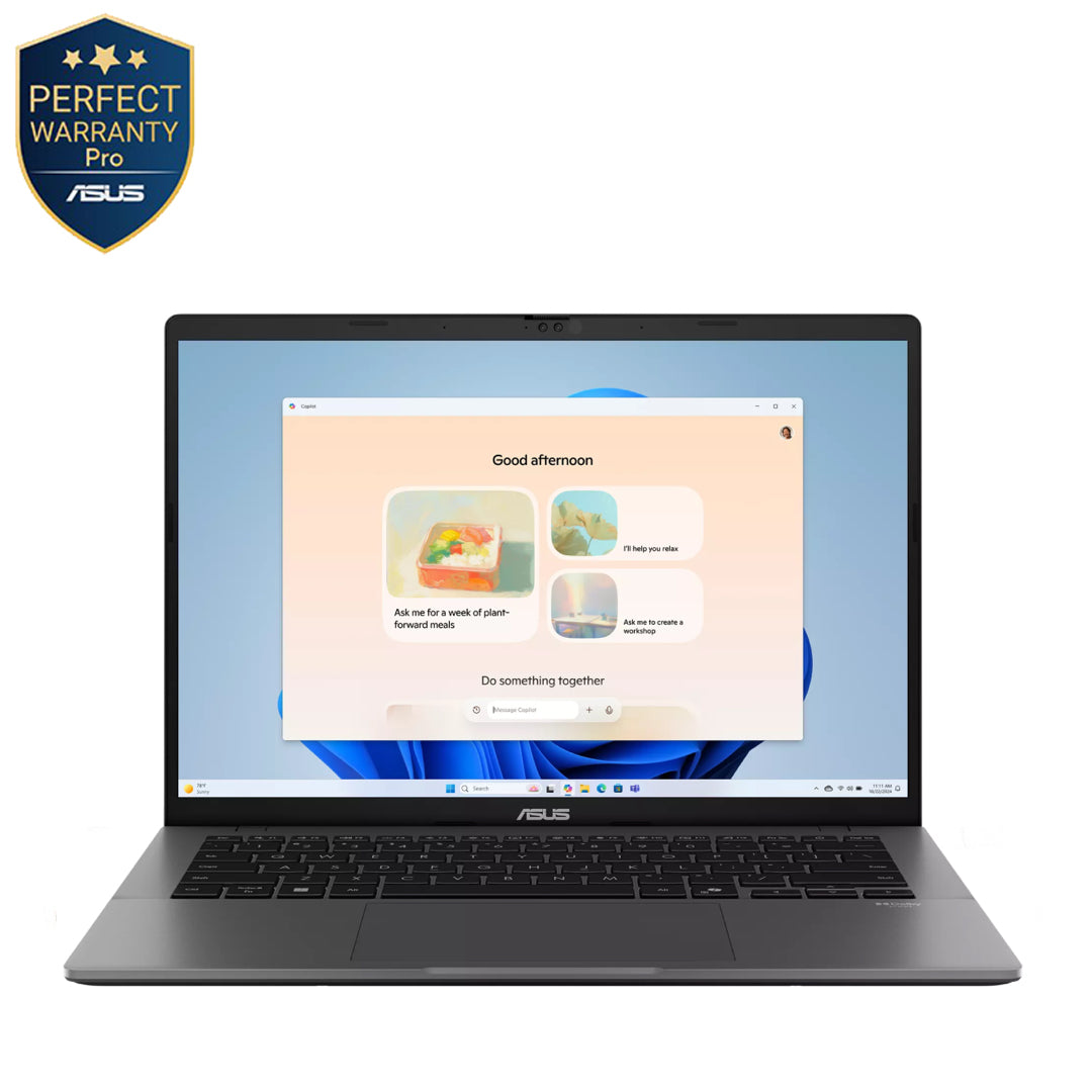 Asus VivoBook S14 S3407AA-SF157W ,CORE ULTRA 7 355,16GB DDR5,512GB PCIE G4 SSD ,14-Inch OLED WUXGA,Intel® Graphics,Win11H