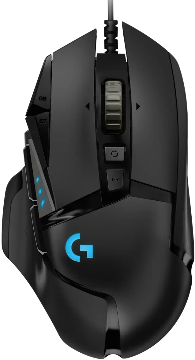 Logitech G502 HERO High Performance Wired Gaming Mouse - Black