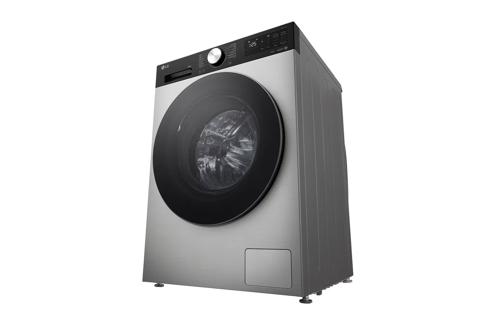 LG Inverter Front Load Washing Machine , 10 kg , Essence Silver - F4X5RYG23