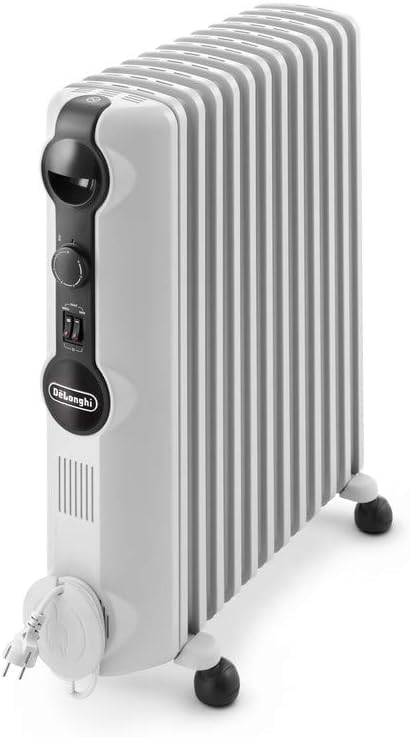 De'Longhi Oil Heater - 1500 Watt, 12 Fins - TRRS1225