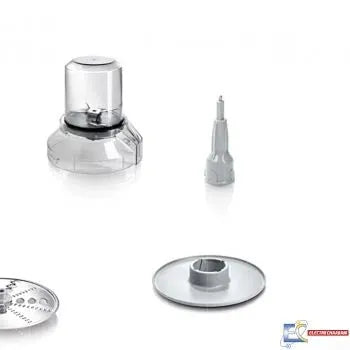 BOSCH Food processor MultiTalent 3 800 W Black, Brushed stainless steel