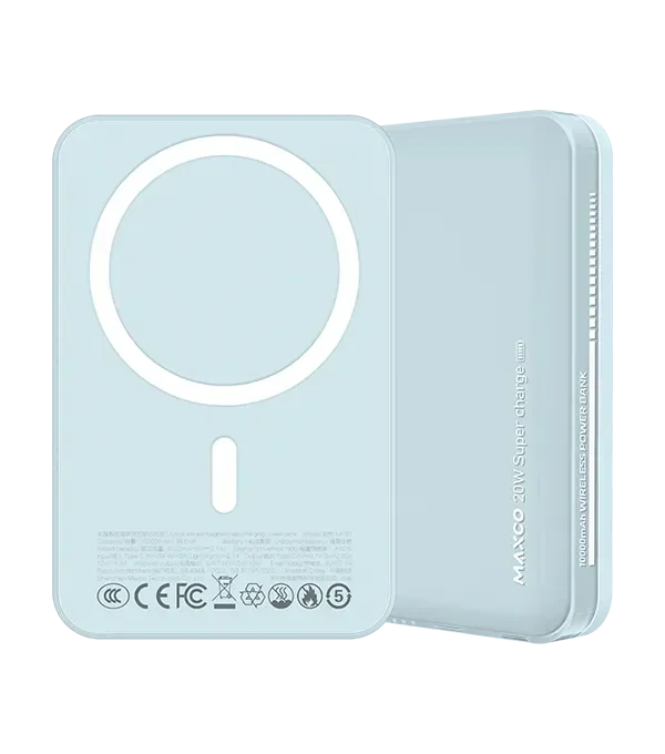 Maxco Crystal Series Magnetic 10000 mAh Fast charing Power Bank