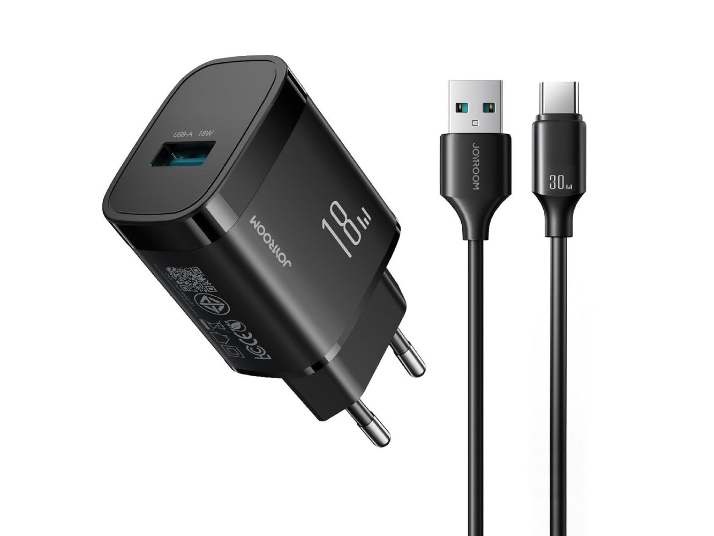 Joyroom Wall Charger (JR-TF4) – 18W with Cable