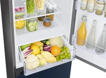 Samsung 344L No Frost Refrigerator, Digital Inverter, Navy - RB34A6B0E41/MR
