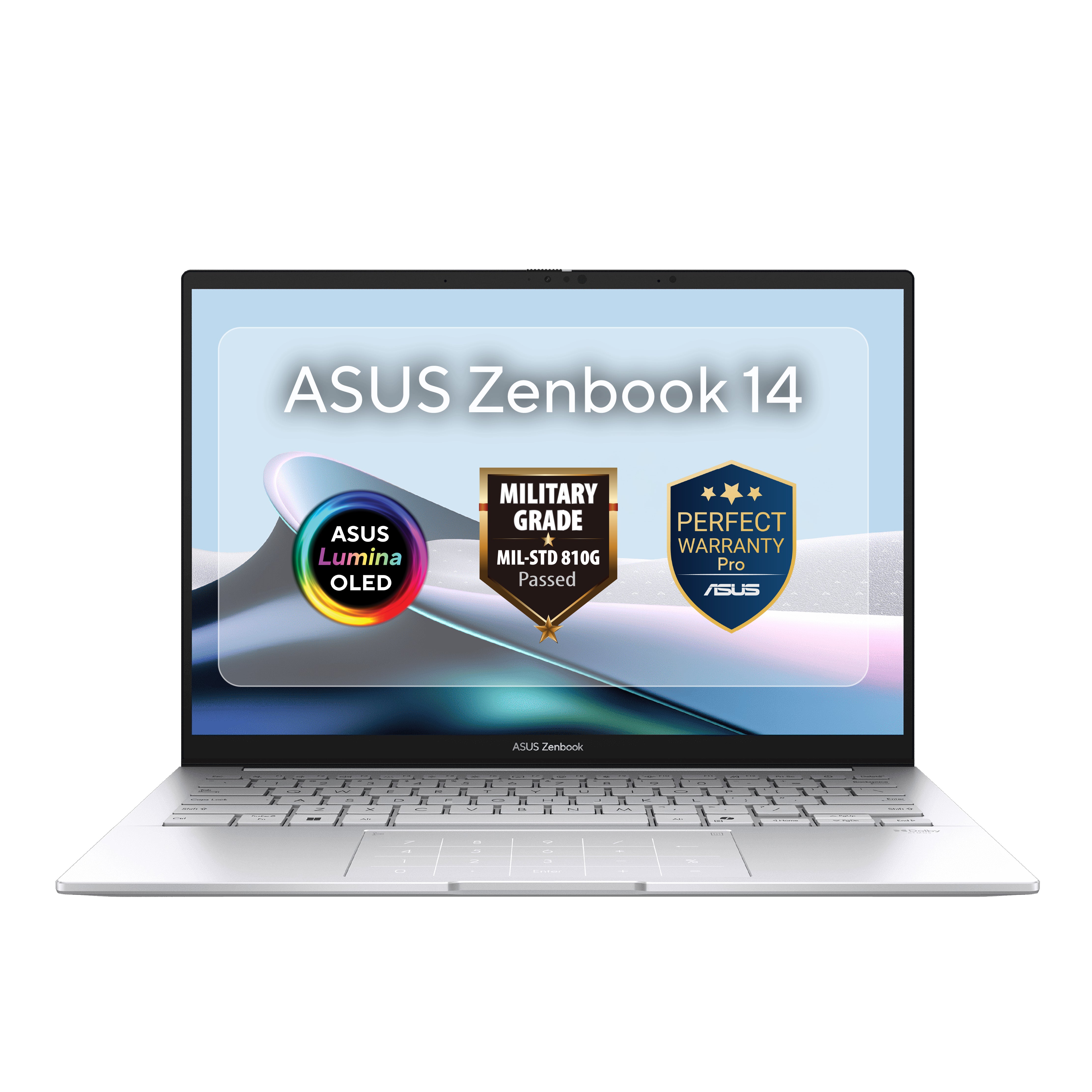 ASUS Zenbook 14 (UX3405CA-NT319W) Intel CORE ULTRA 9 285H 32GB LPDDR5X on board 1TB PCIE G4 SSD Intel® Arc™ Graphics 14" 3K ANTI-GLARE NON-TOUCH 120Hz Win11 H