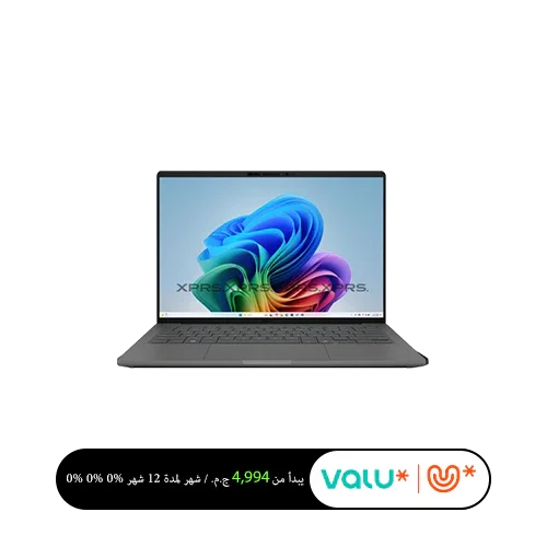 ASUS Zenbook A14 ( UX3407QA-QD232W ) Qualcom Snapdragon X X1 26 100 Adreno GPU – (16GB / 1TB) 14-INCH OLED Display – Win 11