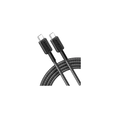 Anker USB-C to USB-C cable with braided design for fast charging and data transfer