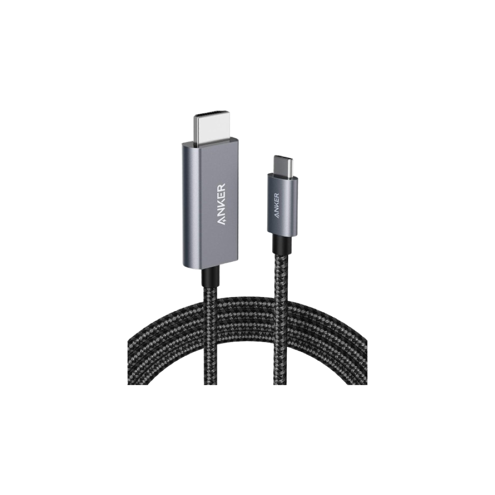 Anker Nano USB C to HDMI Cable 6ft 4K@60Hz Ultra-Fast Braided Nylon Adapter Cable - Black xprs