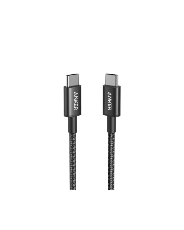 Anker Nylon Cable 322 USB-C to USB-C - 3.3ft - 60W - Black