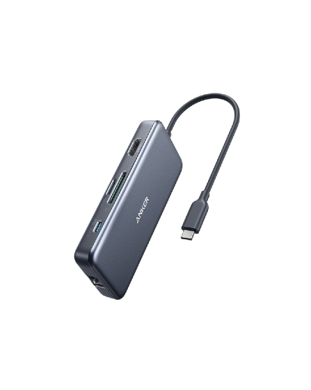 Anker Premium 7-in-1 USB-C Hub - Gray