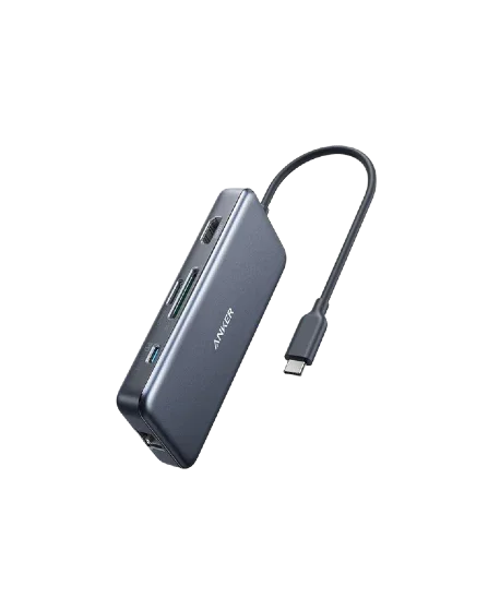 Anker Premium 7-in-1 USB-C Hub - Gray