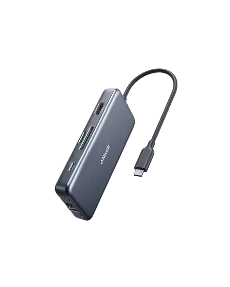 Anker Premium 7-in-1 USB-C Hub - Gray