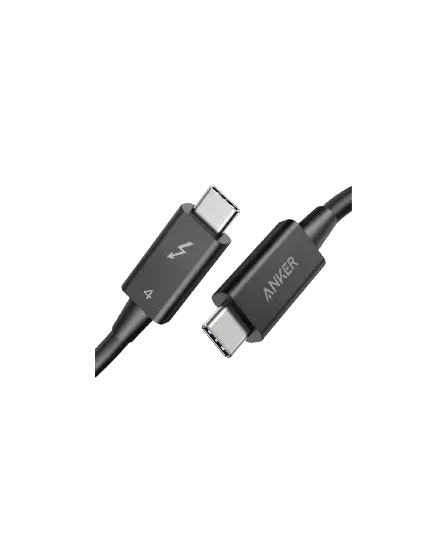 Anker USB-C to USB-C cable with Thunderbolt 4 support for fast charging and data transfer