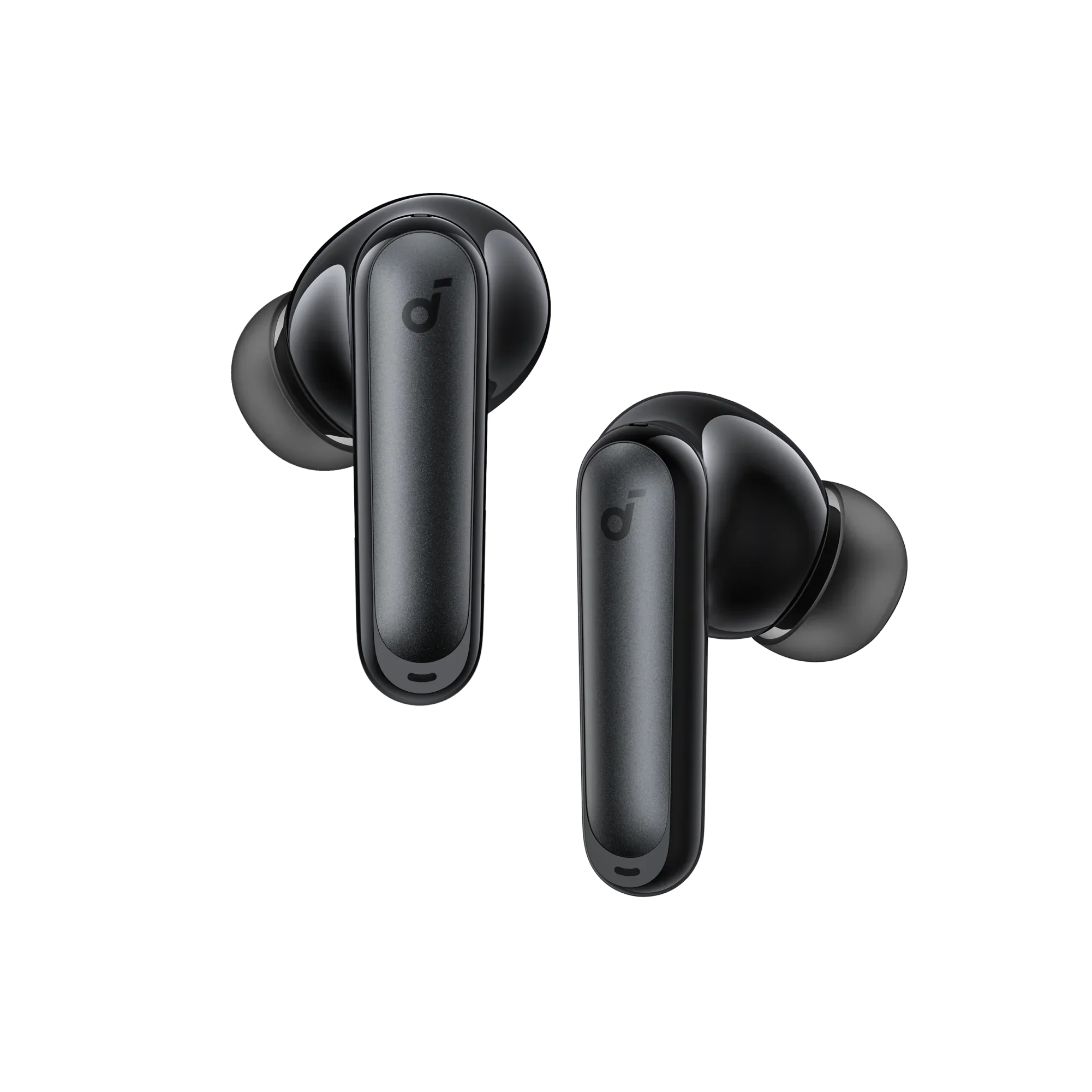 Anker Soundcore P41i black wireless earbuds with sleek design, ideal for mobile phones and gaming audio