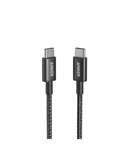 Anker Type-C to Type-C Cable 100W Braided Fast Charging Ultra Cable 3.3FT | A8756H11 - Black