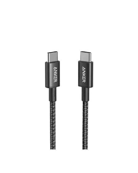 Anker Type-C to Type-C Cable 100W Braided Fast Charging Ultra Cable 3.3FT | A8756H11 - Black