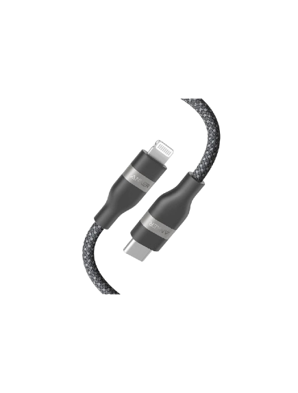 Anker USB-C to Lightning Cable 3ft - Black | A82B2011