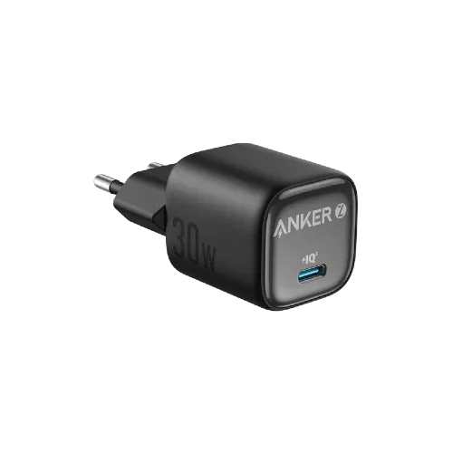 Anker 30W USB-C wall charger with PowerIQ for fast phone and device charging