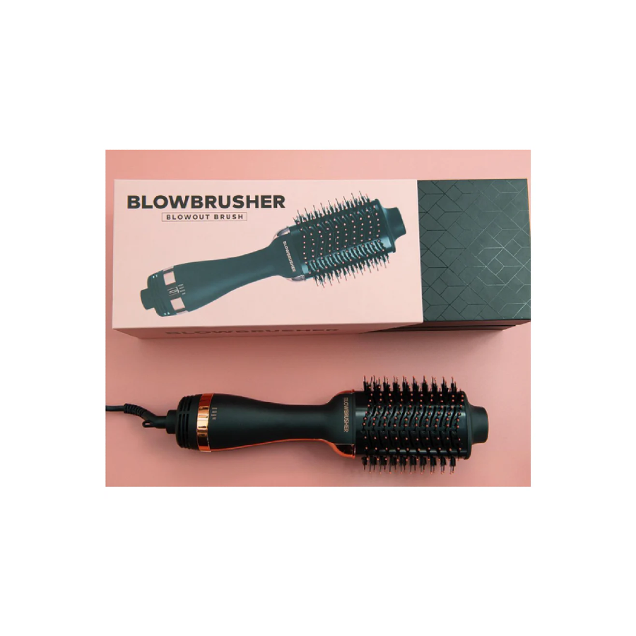 BLOWBRUSHER 3-in-1 Hair Styling Brush Black/RoseGold