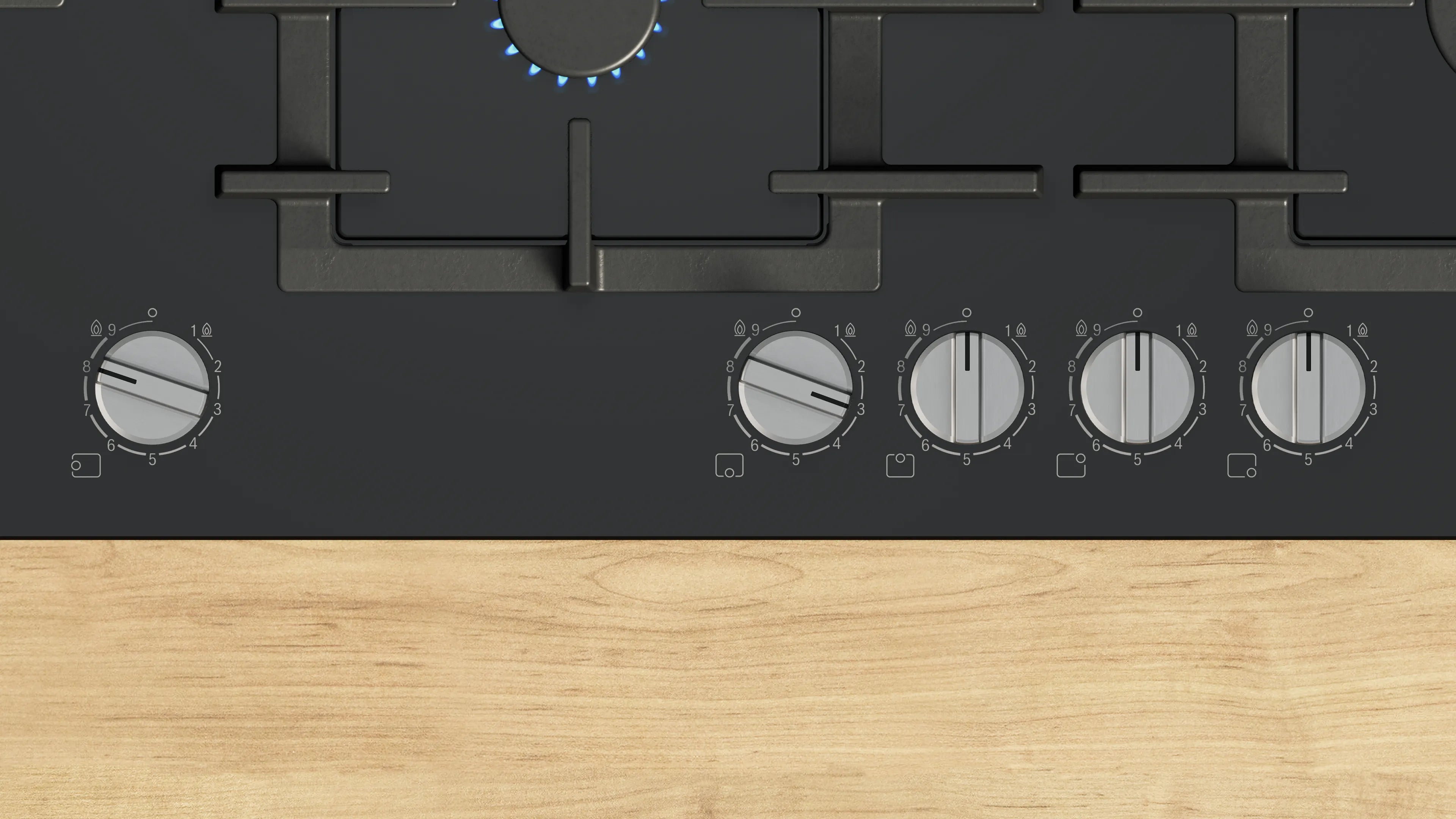 BOSCH BUILT-IN GAS HOB 90 CM TEMPERED GLASS