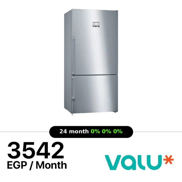 Bosch Refrigerator Combi Serie 6, No Frost, 631 Liters, Bottom Freezer - KGN86CI3E8