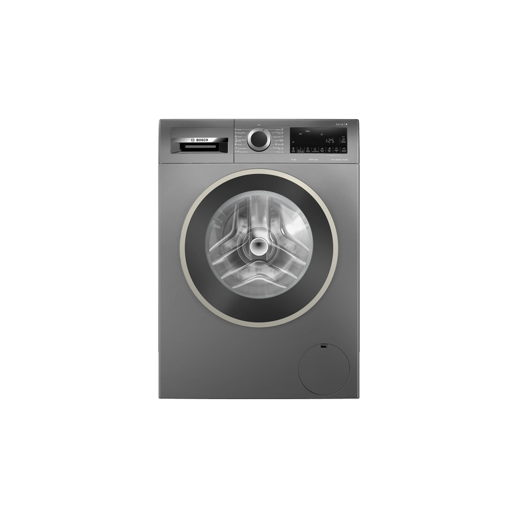 Bosch Front Load Washing Machine 10KG, 15 Programs, 1400 RPM, Series 4 – WGA254ZREG