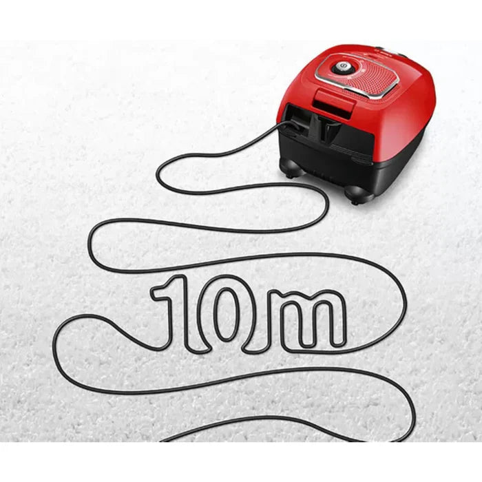Bosch Series 4 Bagged vacuum cleaner ProAnimal, bagless 4LBGBS4PET1 - Red xprs 2