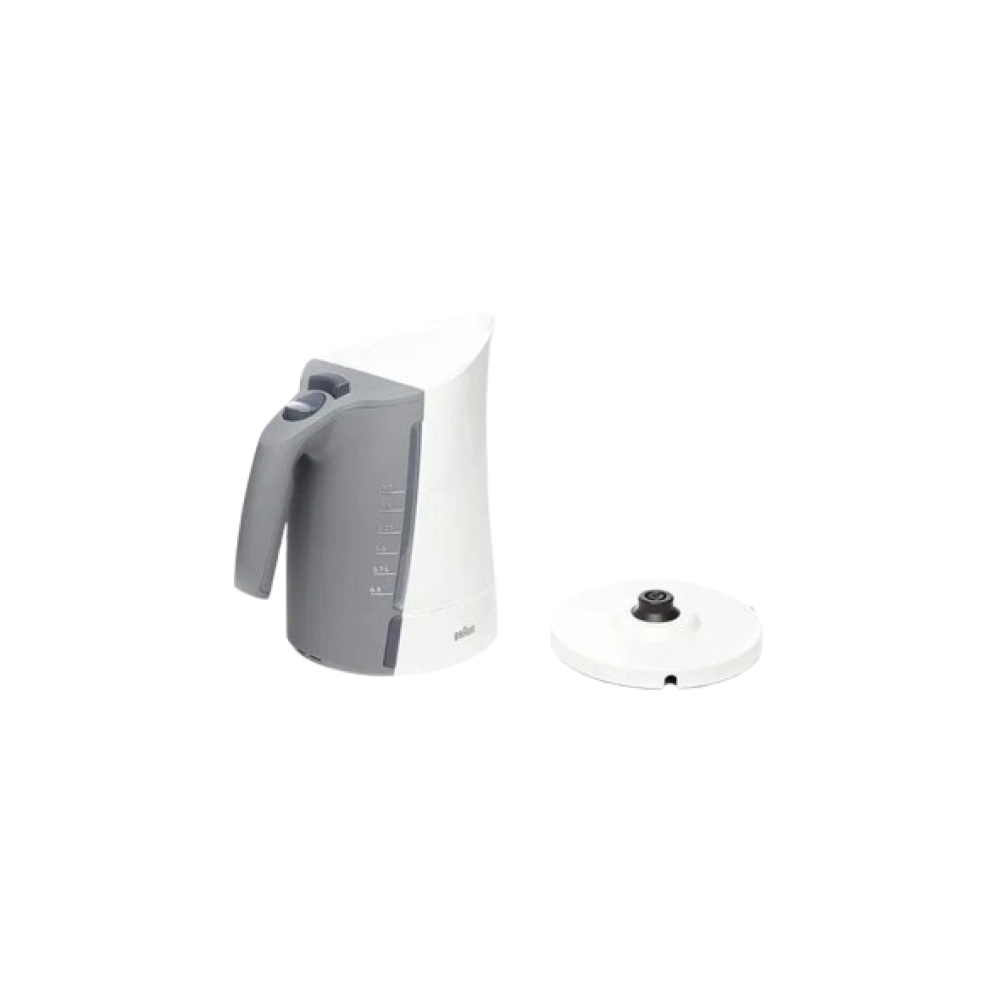 Braun Electric Kettle, 1.7 Liter, 2200 Watt, White - WK300 xprs egy 0