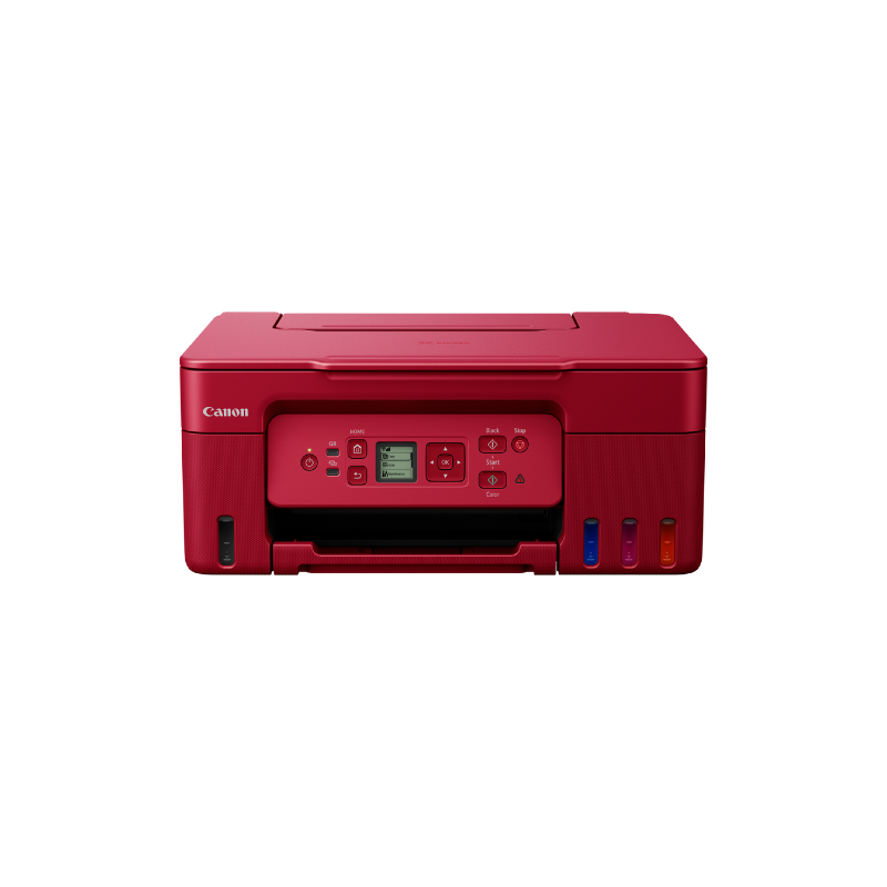 Canon PIXMA G3470 Wireless Colour 3-in-1 MegaTank Printer red