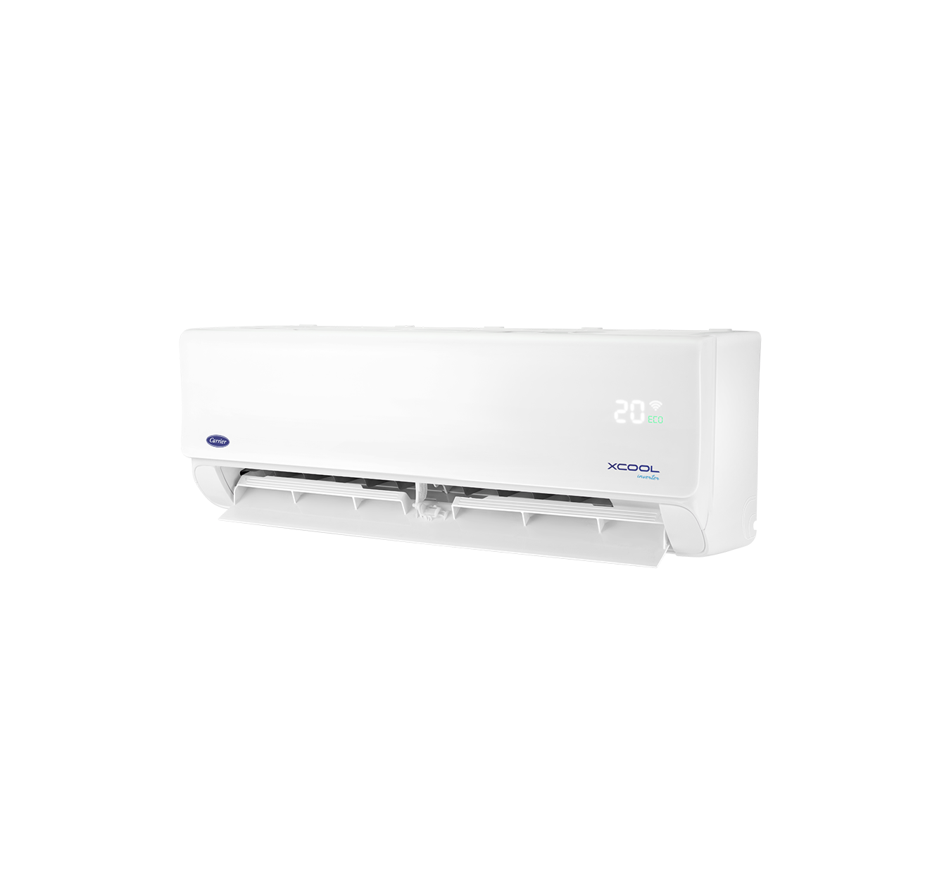 Carrier XCOOL 1.5HP Inverter Cool & Heat Split AC – 53QHEFT12DN8-708F