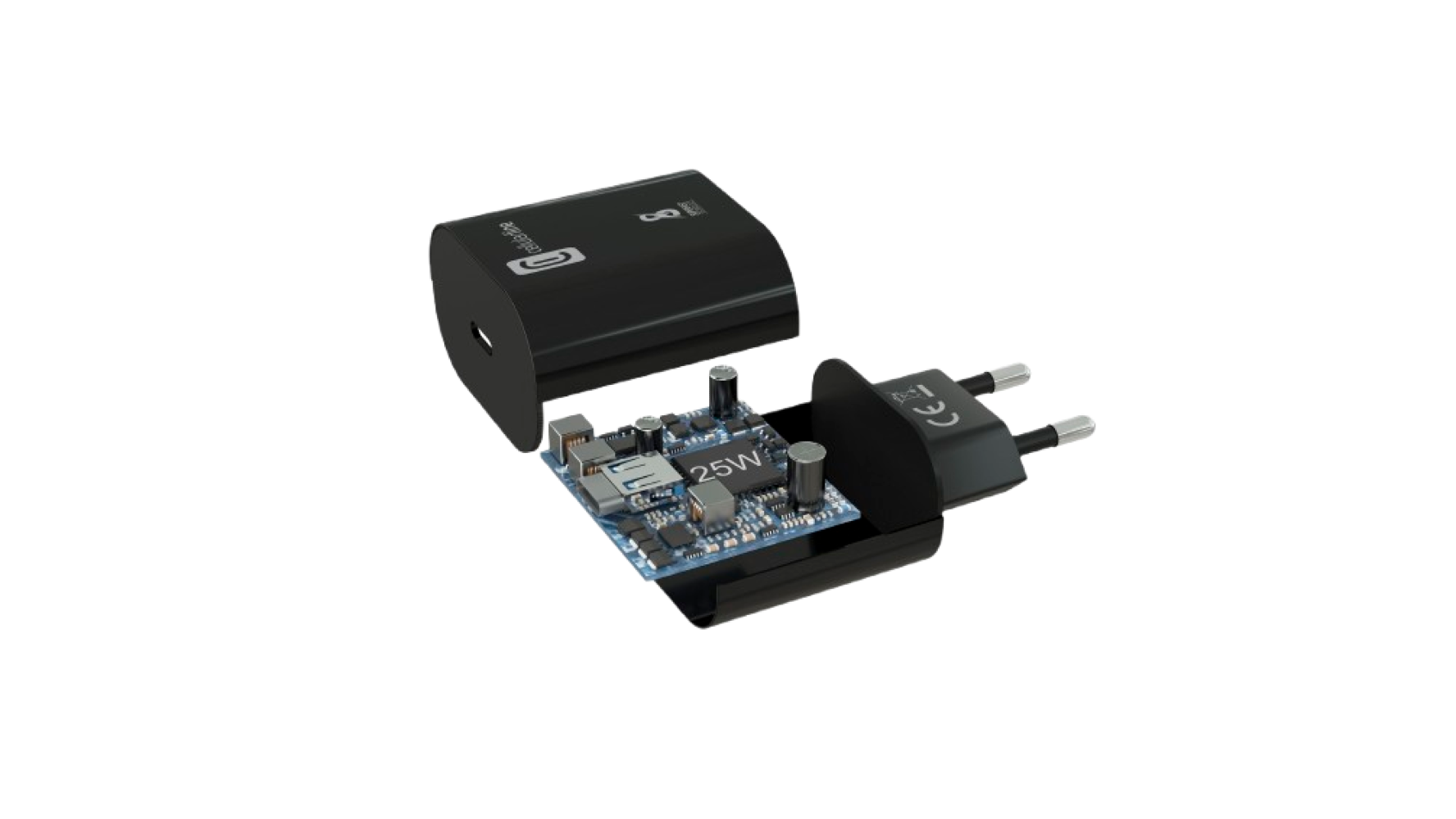 Cellularline 25W USB-C Charger - Black xprs 0
