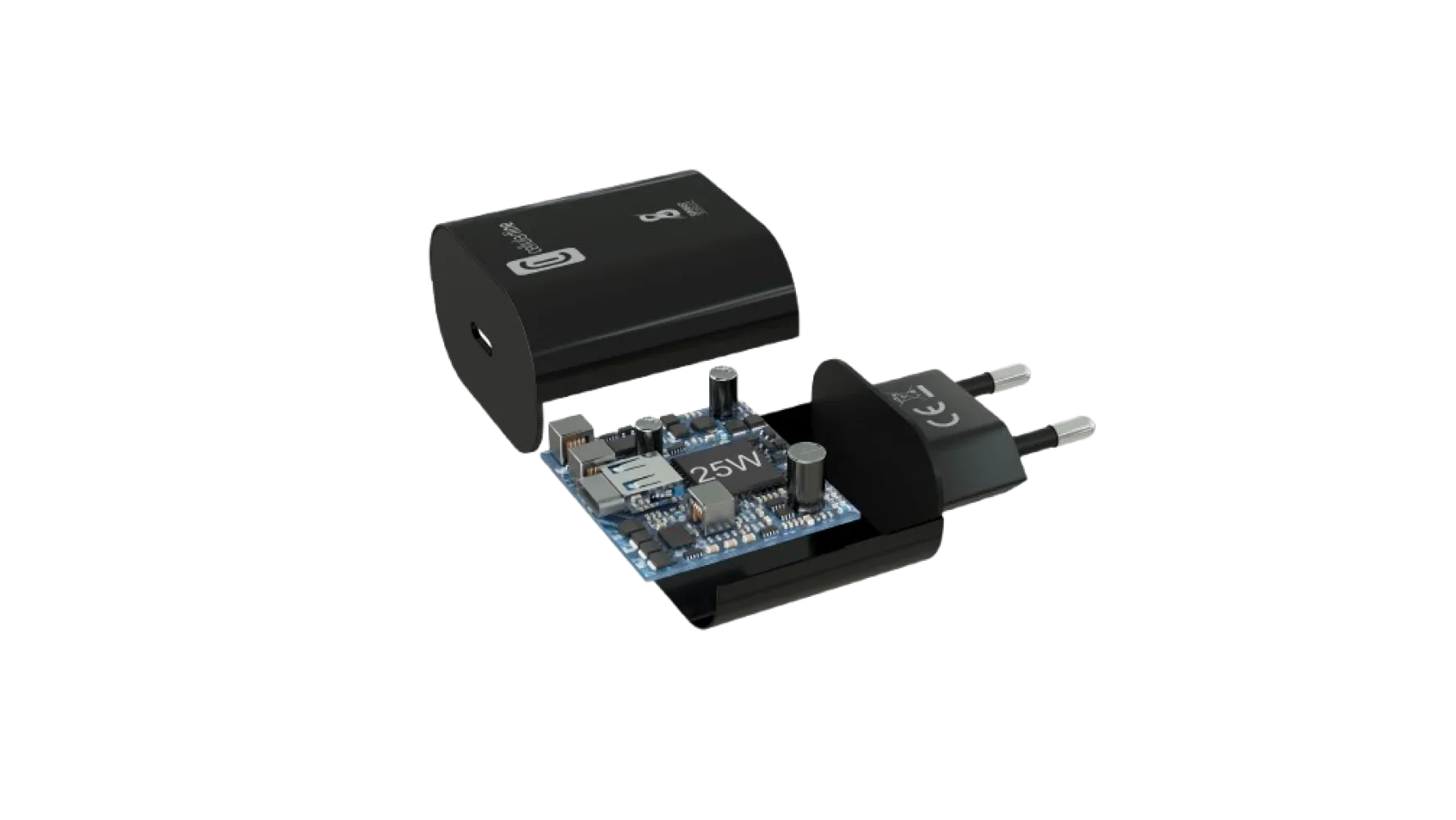 Cellularline 25W USB-C Charger - Black xprs 0