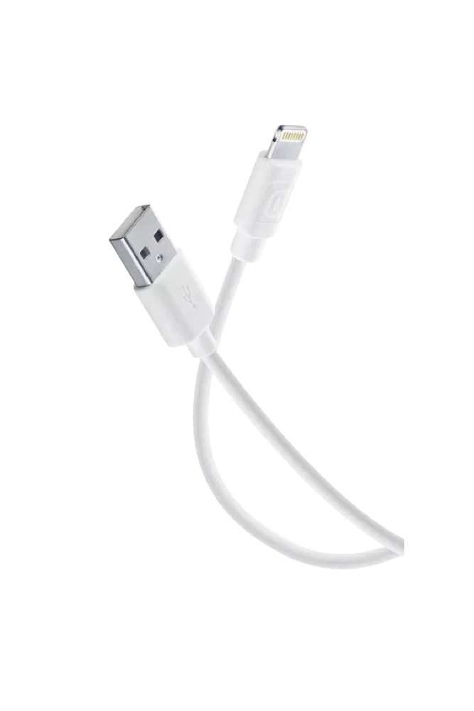 Cellularline USB-A to Lightning 1.2M - White
