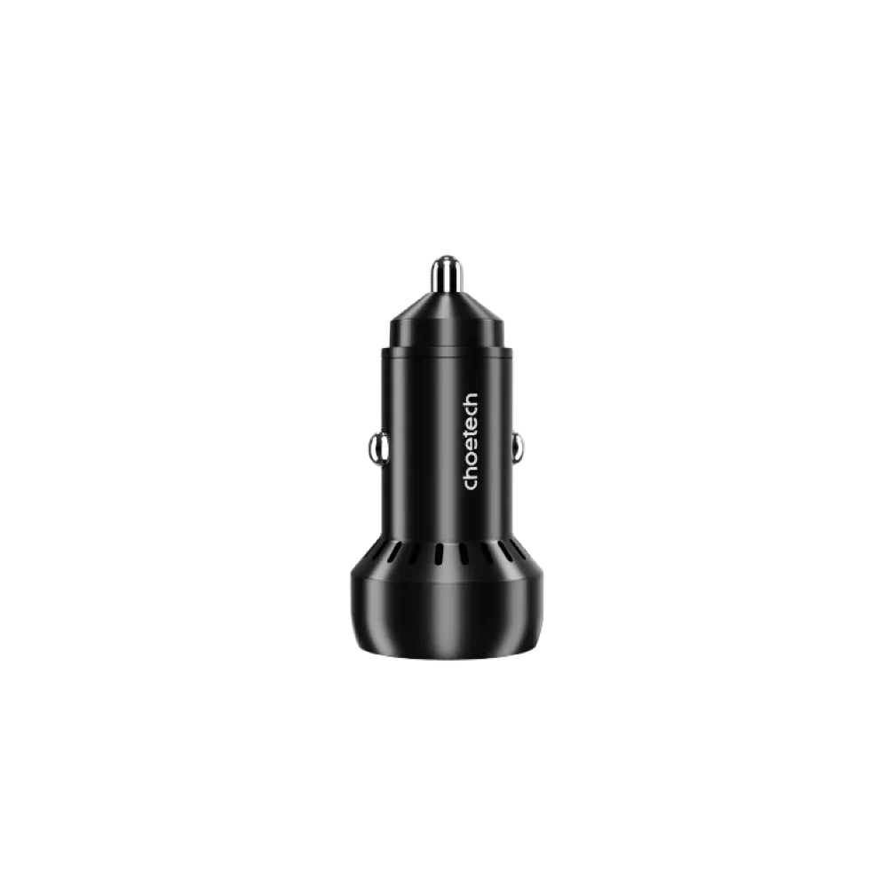 Choetech 60W Dual-Port Fast Car Charger - Black xprs 0