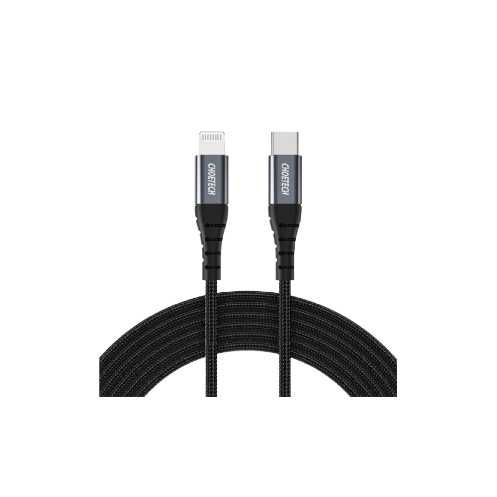 Choetech USB-C to Lightning Cable 1.2M - Black