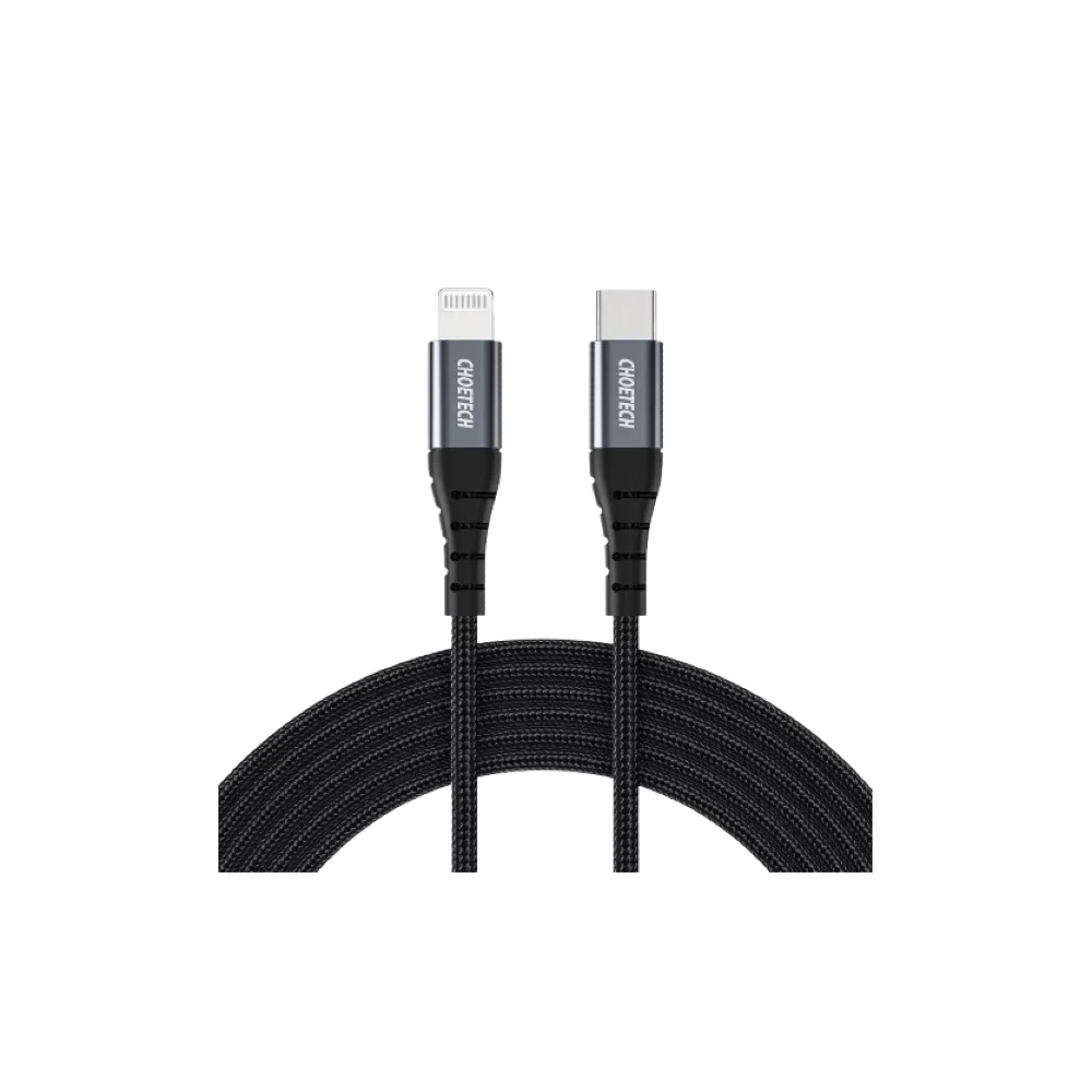 Choetech USB-C to Lightning Cable 1.2M - Black