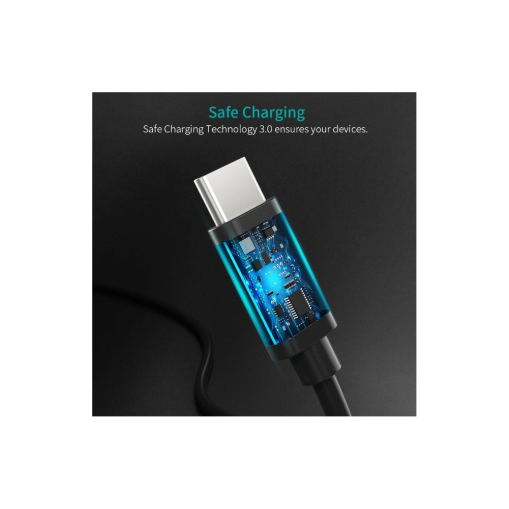 Choetech USB-C to USB-C Cable 1M - Black xprs