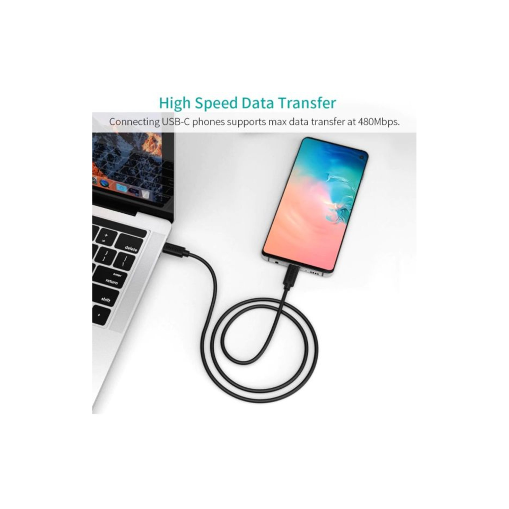 Choetech USB-C to USB-C Cable 1M - Black xprs 0