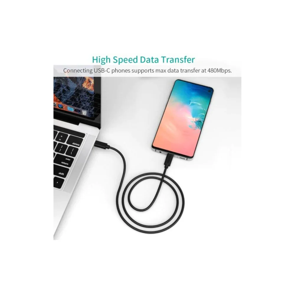 Choetech USB-C to USB-C Cable 1M - Black xprs 0