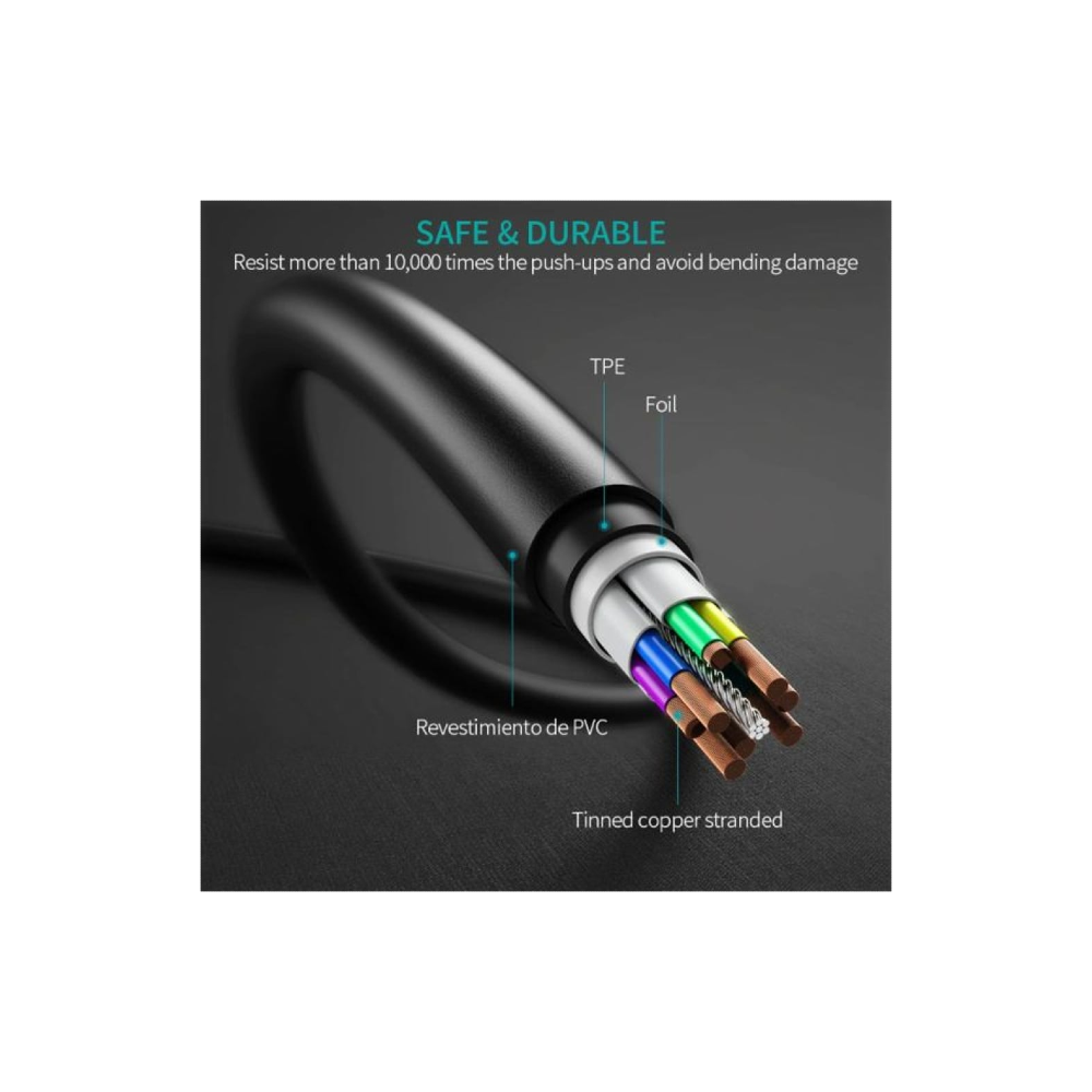 Choetech USB-C to USB-C Cable 1M - Black xprs