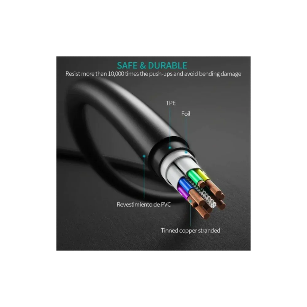 Choetech USB-C to USB-C Cable 1M - Black xprs