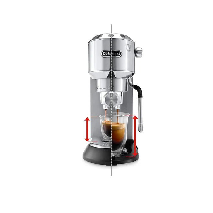 DeLonghi Dedica Arte Espresso Coffee Machine EC885 M silver