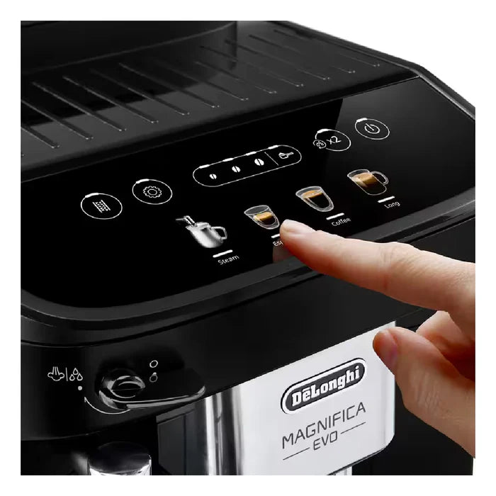 DeLonghi Magnifica Evo, Bean-to-Cup Coffee Machine 1450W ECAM290 21 B dashboard buttons