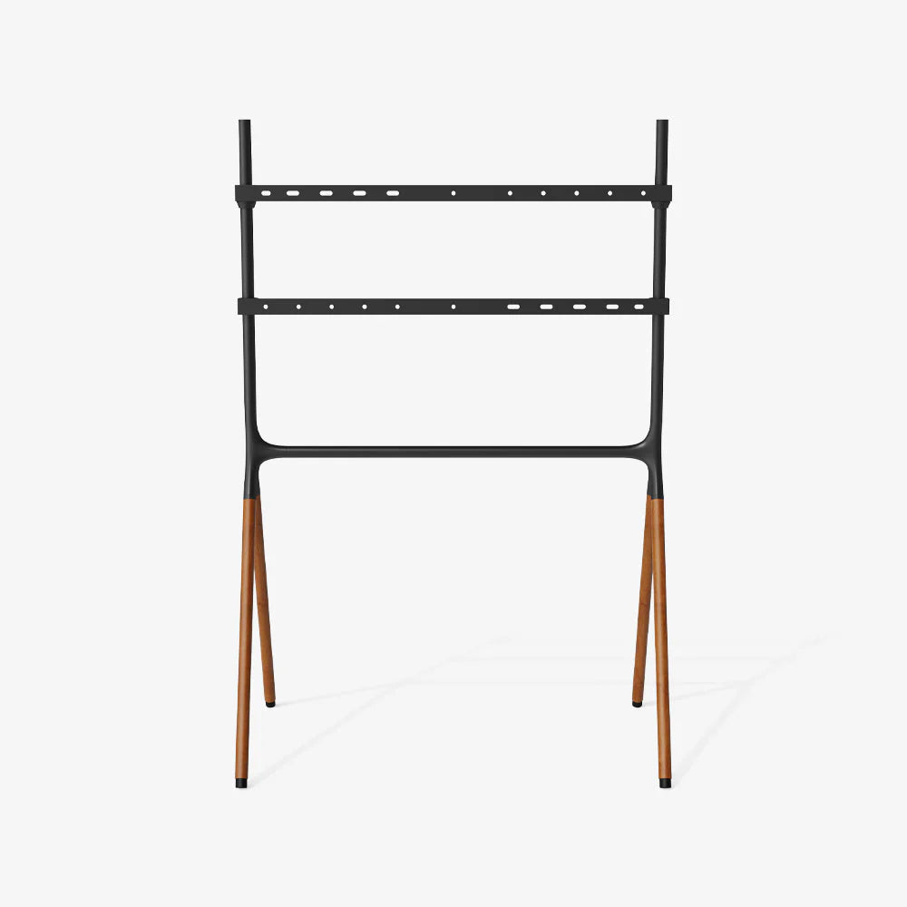 <tc>حامل أرضي لتلفزيون ستوديو رباعي الأرجل قابل لتعديل الارتفاع (من 49″ إلى 70″)</tc>