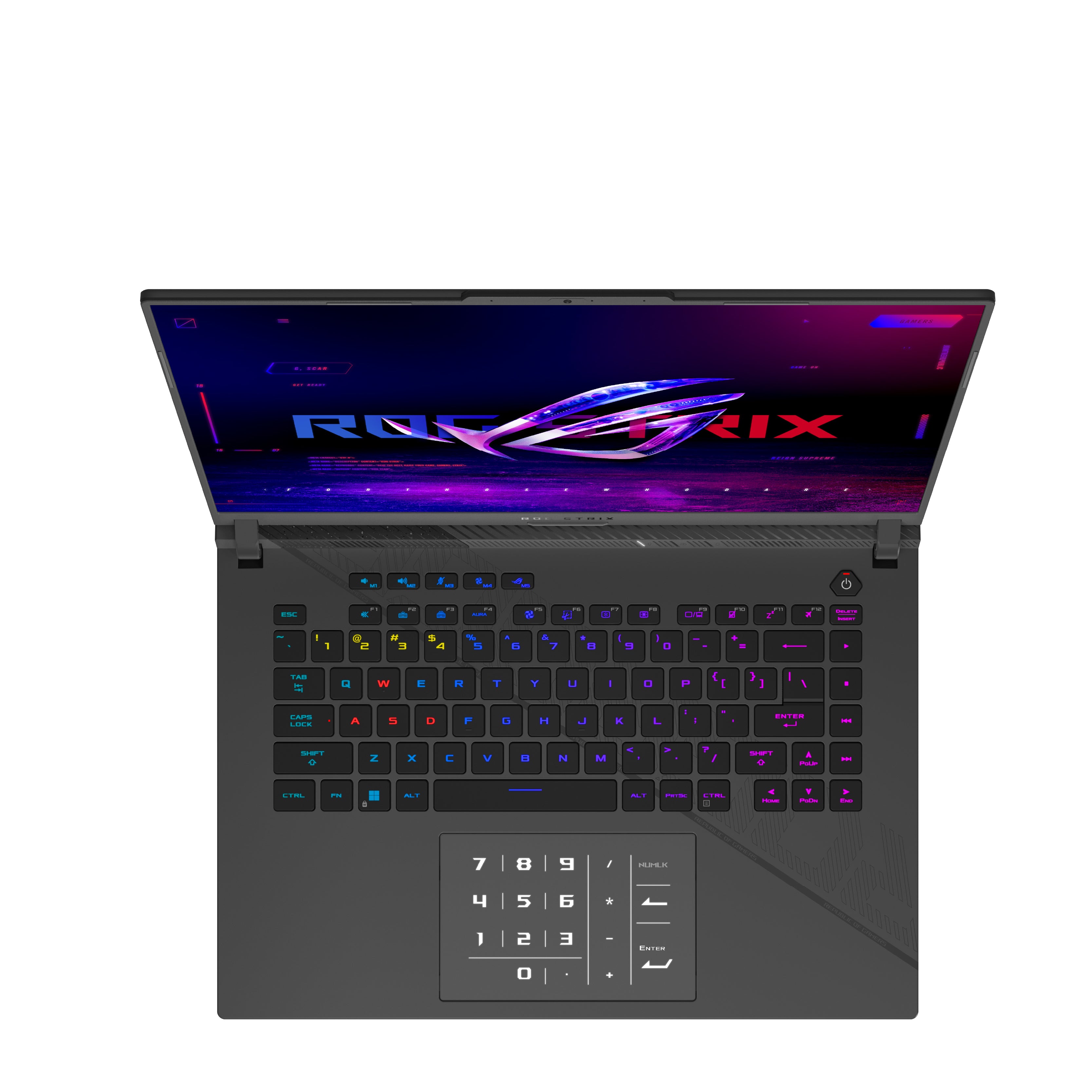 Asus ROG Strix G16 (G614PH-RV161W) Amd Ryzen9-8940HX, 16GB RAM, 1TB SSD, RTX 5050-8GB, 16" 165Hz Display, Win11 H