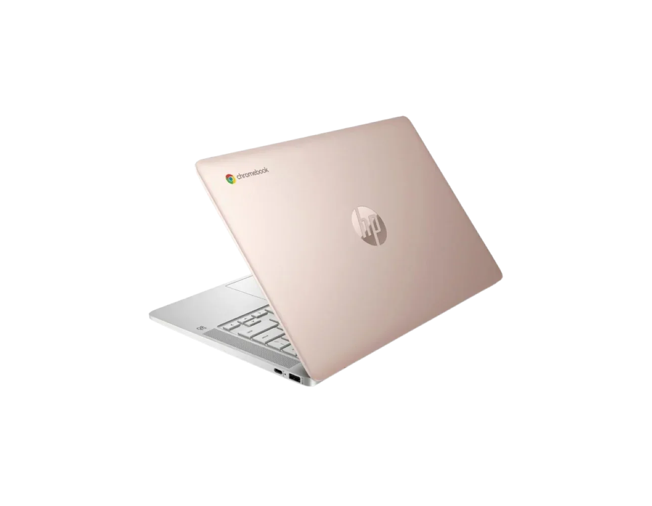 HP 14a-na0702ds 14" HD Chromebook, Intel Celeron N4120, 1.10GHz, 4GB RAM, 128GB eMMC, ChromeOS xprs 1